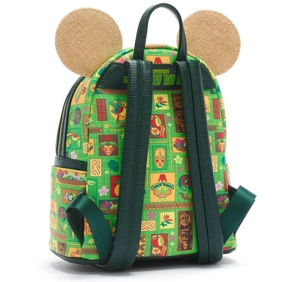 Enchanted Tiki Room Disney Parks Loungefly Mickey Main Backpack Series 5 NWT - Picture 2 of 6